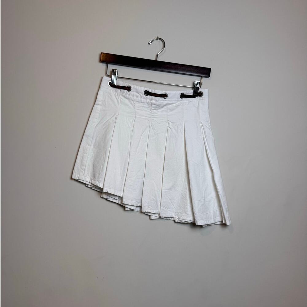 GCDS Asymmetrical Pleated Skirt - Size S